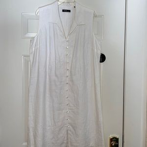 🌟SALE🌟BEAUTIFUL LINEN SLEEVELESS DRESS